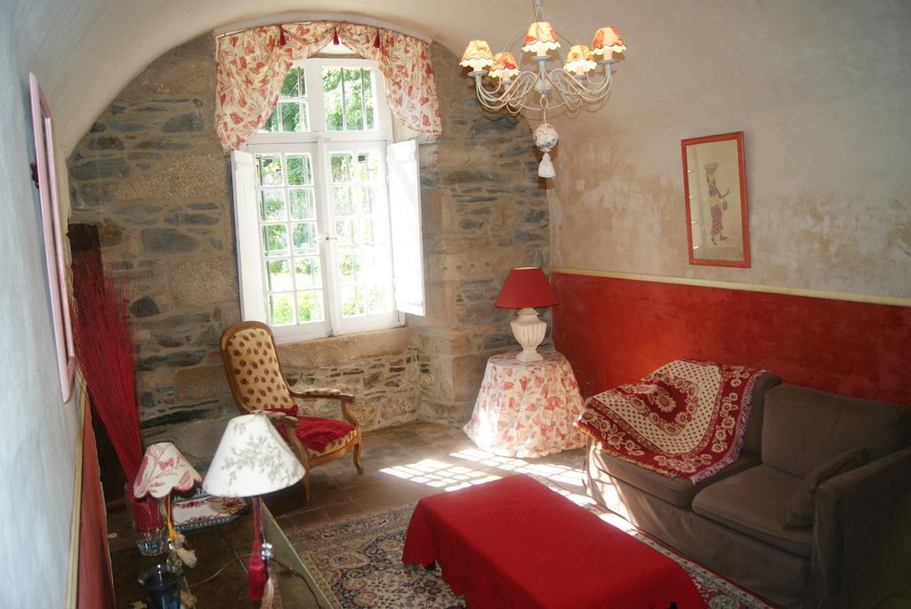 Gite Du Chateau De Bonabry Hillion Kamer foto
